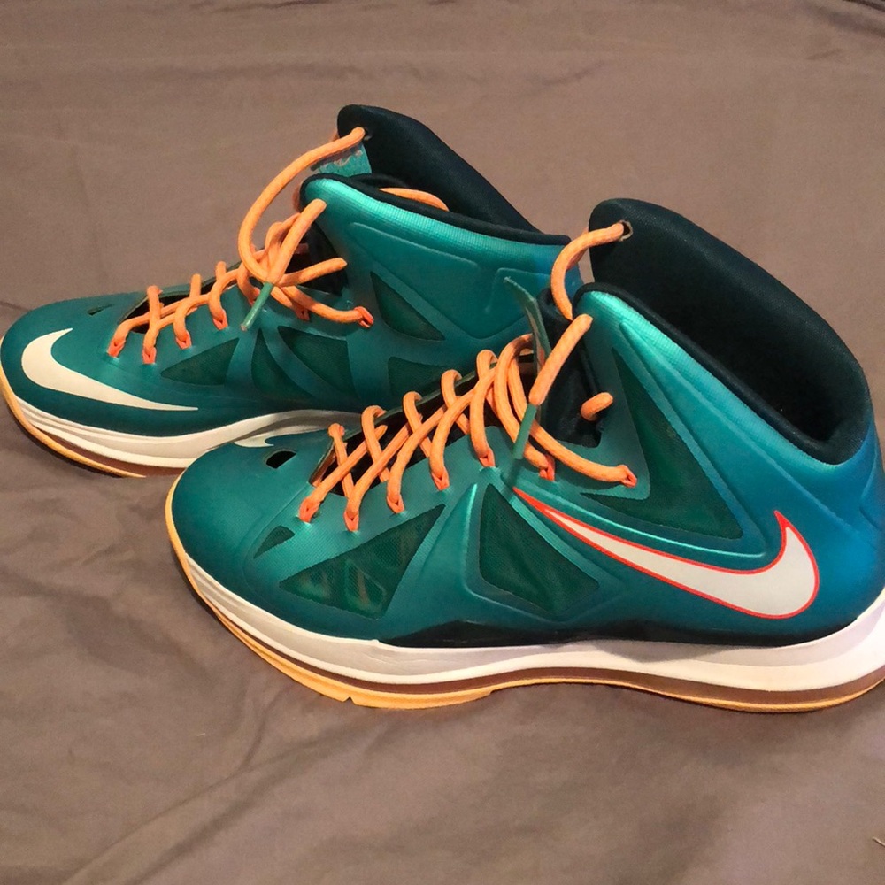 Nike Lebron James 10 - “Miami Dolphin / Sunset”